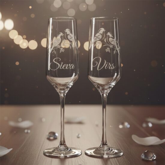 Šampanieša glāzes