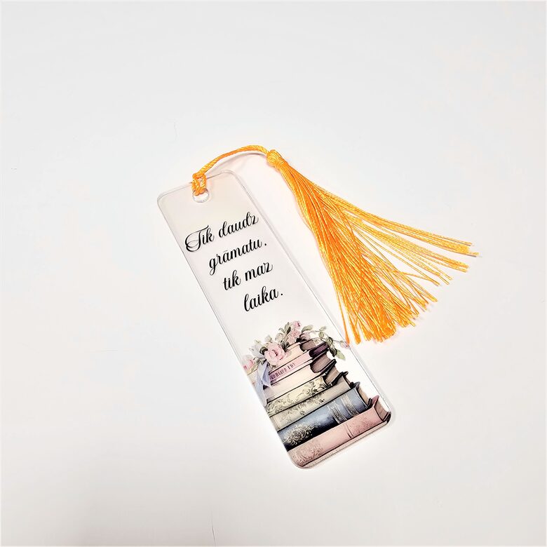 Grāmatzīme - Tik daudz grāmatu..