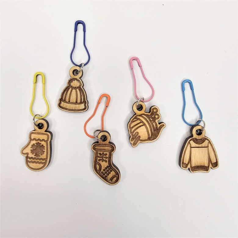 Adīšanas marķieru komplekts