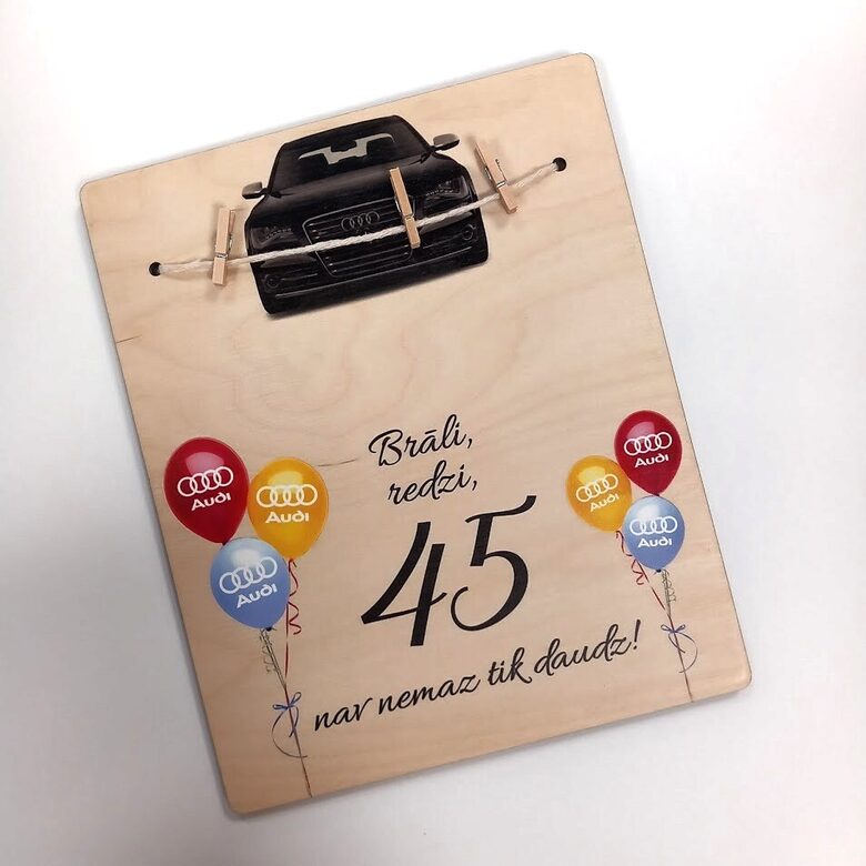 Personalizēta dizaina dekors naudas dāvināšanai