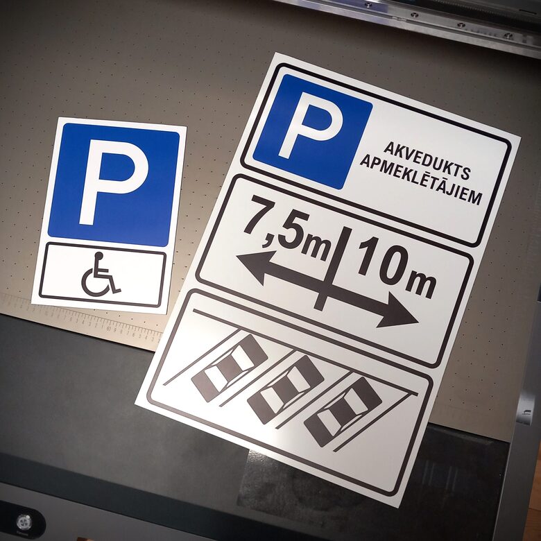 3mm alumīnija kompozītmateriāla plāksne ar druku