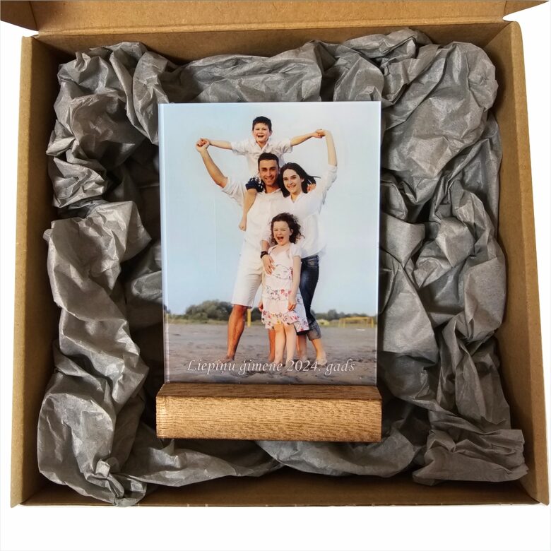 Akrila dekors ar foto