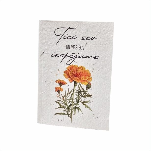 Piezīmju blociņš - samtene