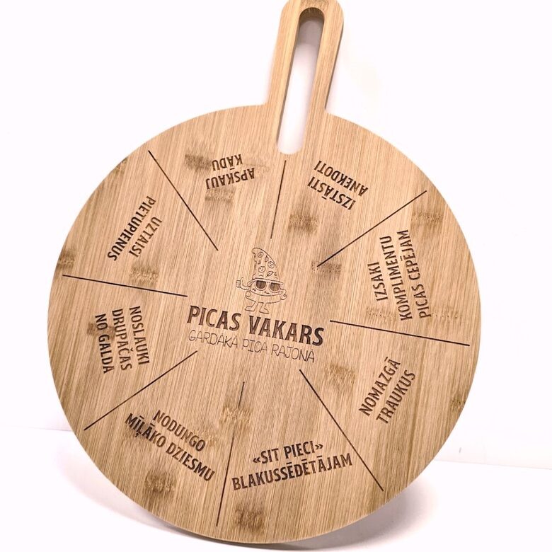 Dēlītis jautram picas vakaram