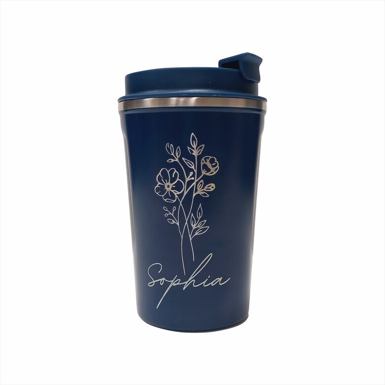 Personalizēta termokrūze - zieds