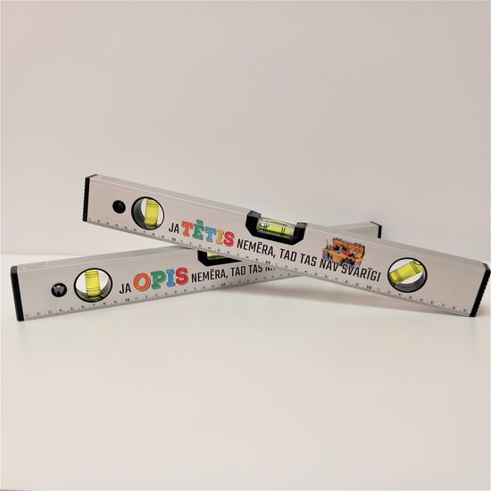 Līmeņrādis - "Ja opis nemēra,..."