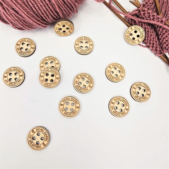 Adījumu birkas - roku darbs ar mīlestību