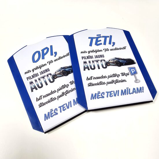 Auto stāvvietas pulkstenis - Opi/Tēti