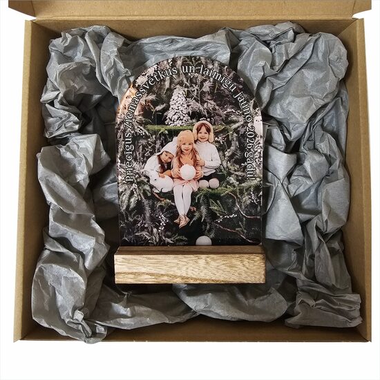 Akrila dekors ar foto