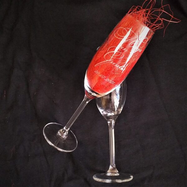 Glāžu komplekts ar personalizētu gravējumu