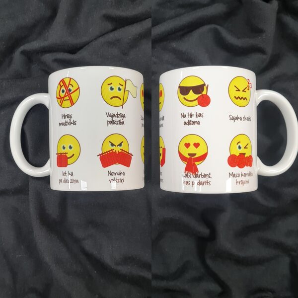 Krūzīte-Adītāju emocijzīmes