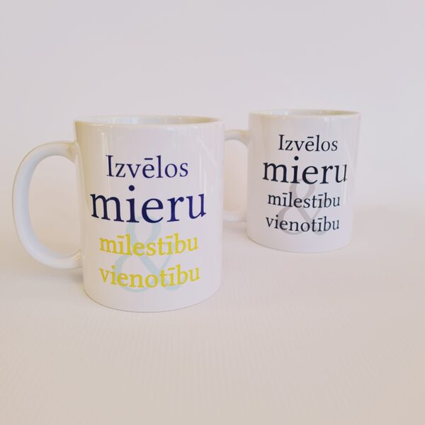 Krūzīte- Miers, mīlestība, vienotība