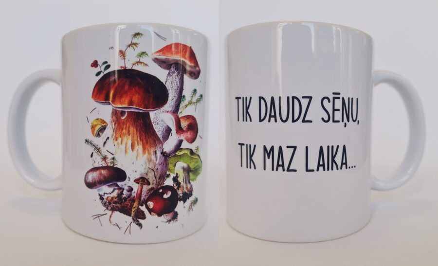 Krūzīte kārtīgam sēņotājam