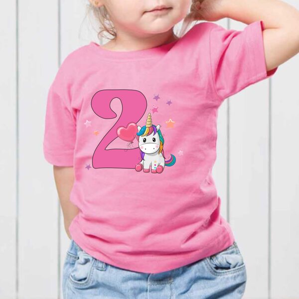 Meiteņu T-krekls Dzimšanas dienas krekliņš 1 - 5 gadi