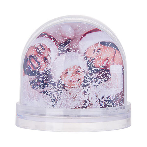 Sniega bumba ar Jūsu foto